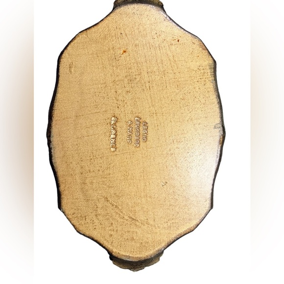 Vintage Italian - LEGNO DIPINTO A MANO - ITALY - Size 13.5 x 10.5 - Picture 2 of 2